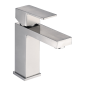 DuBeta Single Handle Square Bathroom Faucet Brushed Nickel 