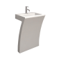 Niagra Pedestal Sink Acrylic 22" x 18" White