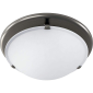 Broan Ceiling Bath Fan and Light 80 CFM Brushed Nickel