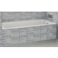 Alcove Style Bathtub Fiberglass/Acrylic 30" x 60" x 19" Deep Right Hand White